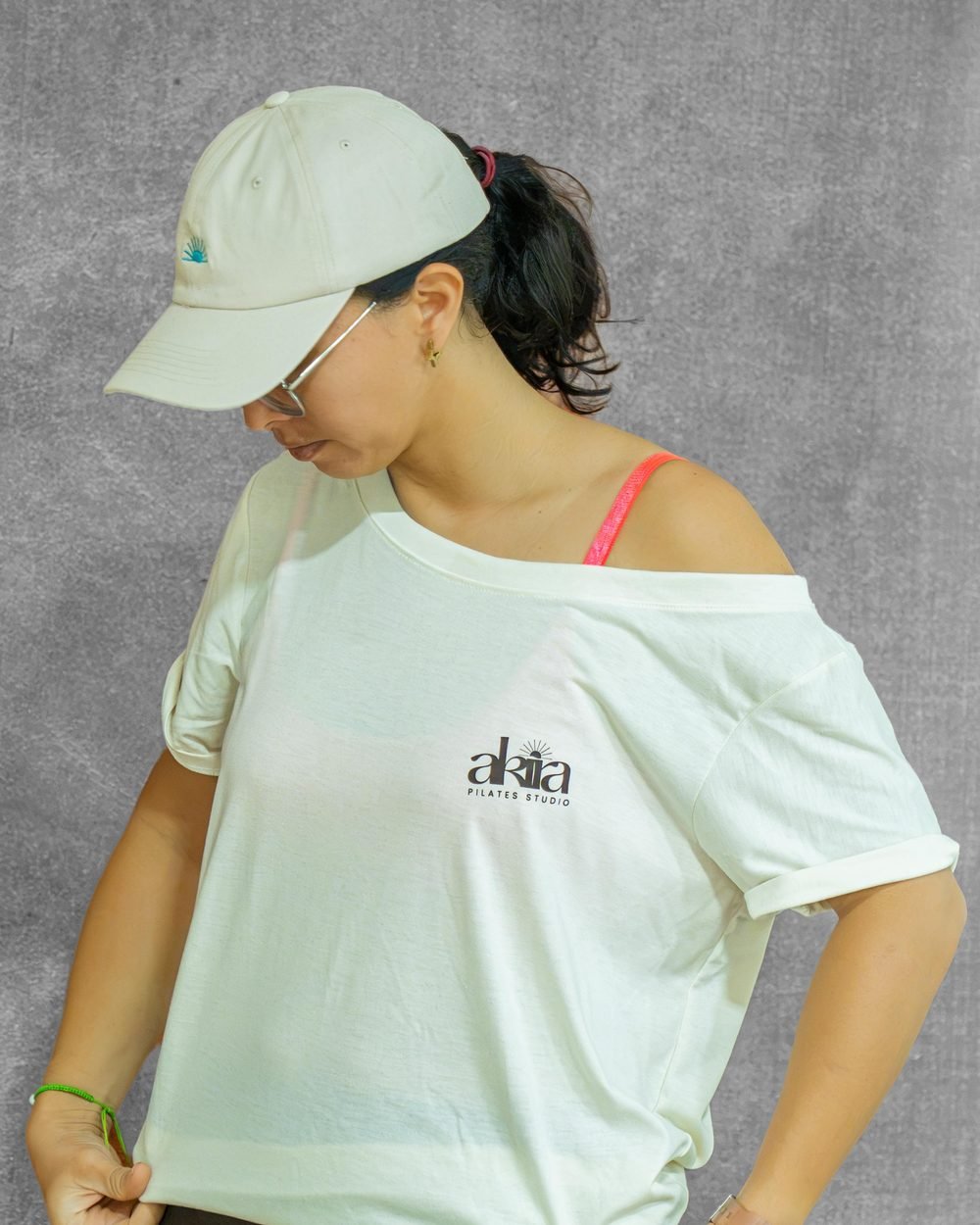 Playera One Shoulder Akira